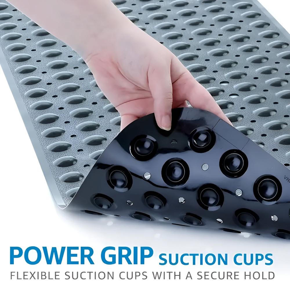 Non-Slip Bathtub Mat with 200 Suction Cups | Durable Safety Solution for Elderly and Kids 5
