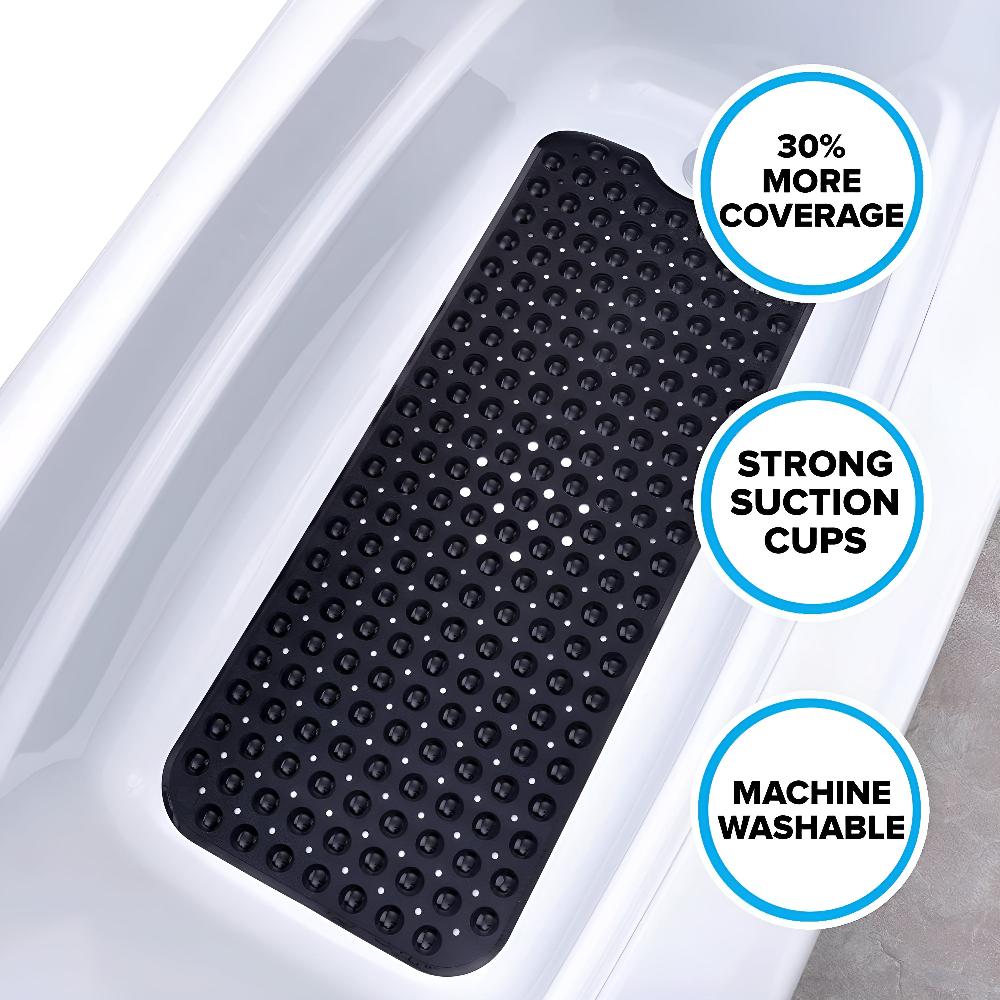 Non-Slip Bathtub Mat with 200 Suction Cups | Durable Safety Solution for Elderly and Kids 7