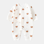 Nora Luxe | Baby Romper with Bear Design for Comfort & Warmth | Soft Cotton for Spring and Autumn 3