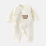 Nora Luxe | Baby Romper with Bear Design for Comfort & Warmth | Soft Cotton for Spring and Autumn 4