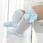 Nora Luxe | Cotton Baby Socks with Big Bow for Comfort & Style | Perfect for Little Princesses 2
