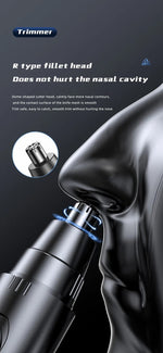 Nora Luxe | Rechargeable Nose & Ear Hair Trimmer with Painless Precision | Compact Design for Effortless Grooming 2