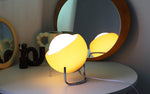 Nora Luxe | Retro Glass Table Lamp with Soft LED Lighting | Stylish Night Light for Cozy Ambiance 4