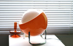 Nora Luxe | Retro Glass Table Lamp with Soft LED Lighting | Stylish Night Light for Cozy Ambiance 6