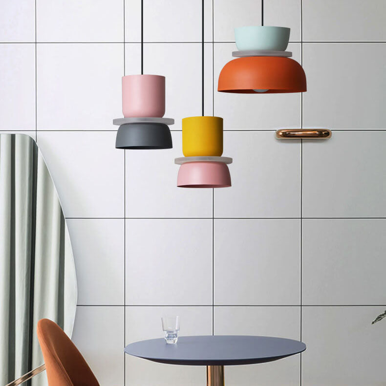 Nora Pendant Light | Colorful Metal, Modern Kitchen Pendant Lighting 7