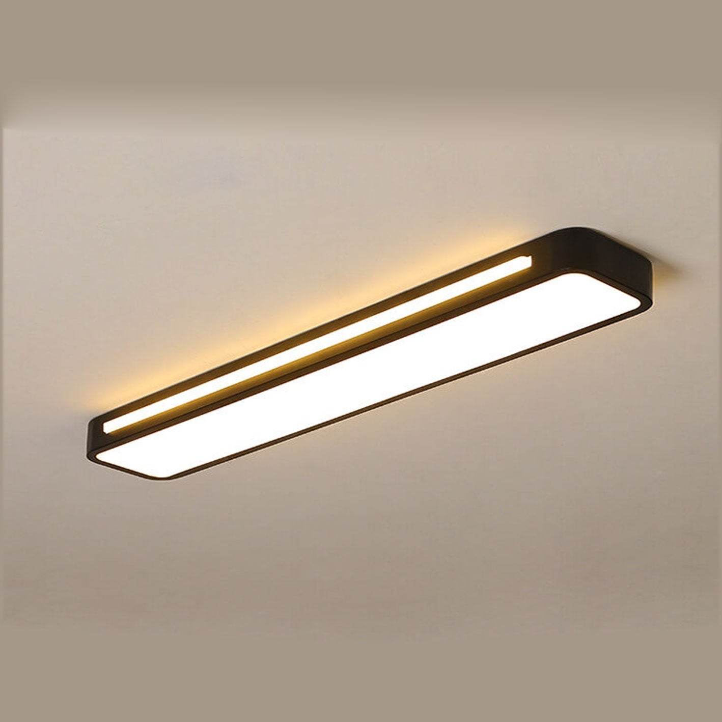 NordicGlow | Sleek Modern LED Flush Mount Ceiling Light Fixture 0