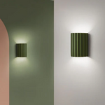 NordicGlow | Stylish Modern Resin 2-Light Wall Sconce Lamp 3