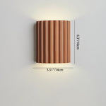 NordicGlow | Stylish Modern Resin 2-Light Wall Sconce Lamp 4