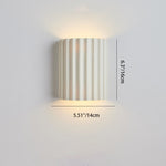 NordicGlow | Stylish Modern Resin 2-Light Wall Sconce Lamp 5