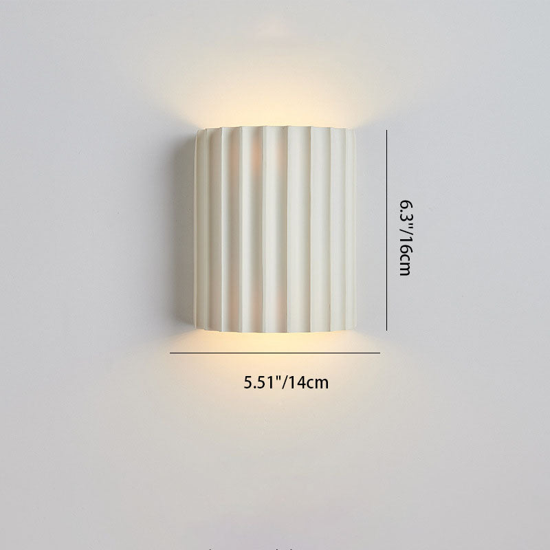NordicGlow | Stylish Modern Resin 2-Light Wall Sconce Lamp 5