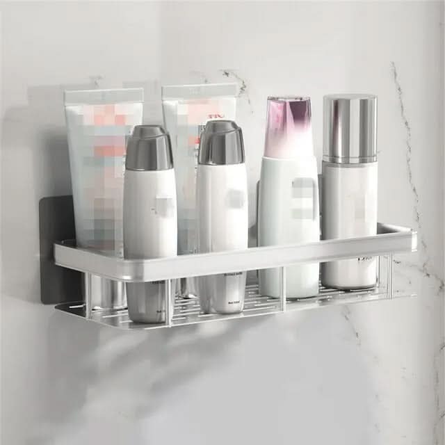 NordicShelf | Adhesive Bathroom Shelf with Stylish Scandinavian Design | Easy Installation for Organized Bathroom Storage 15
