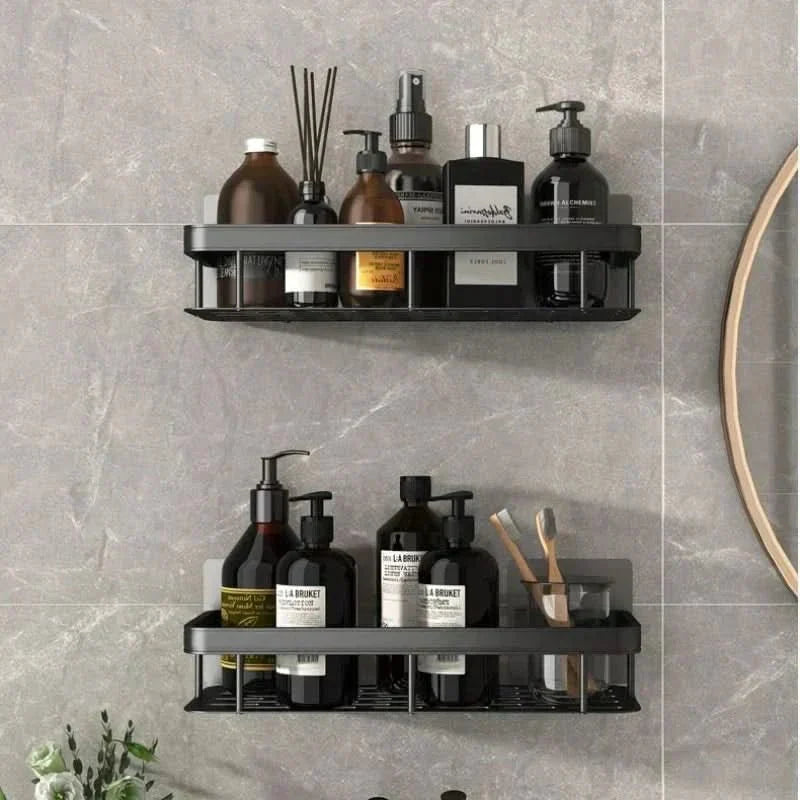 NordicShelf | Adhesive Bathroom Shelf with Stylish Scandinavian Design | Easy Installation for Organized Bathroom Storage 17