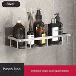 NordicShelf | Adhesive Bathroom Shelf with Stylish Scandinavian Design | Easy Installation for Organized Bathroom Storage 5