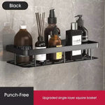 NordicShelf | Adhesive Bathroom Shelf with Stylish Scandinavian Design | Easy Installation for Organized Bathroom Storage 6