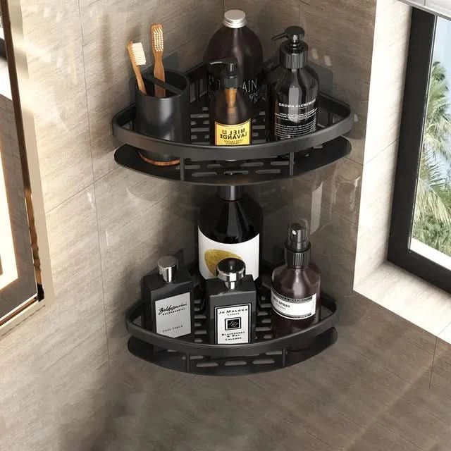 NordicShelf | Adhesive Bathroom Shelf with Stylish Scandinavian Design | Easy Installation for Organized Bathroom Storage 9