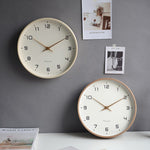 NordicTimber | Wooden Wall Clock with Natural Finish | Stylish Decor for Modern Interiors 1