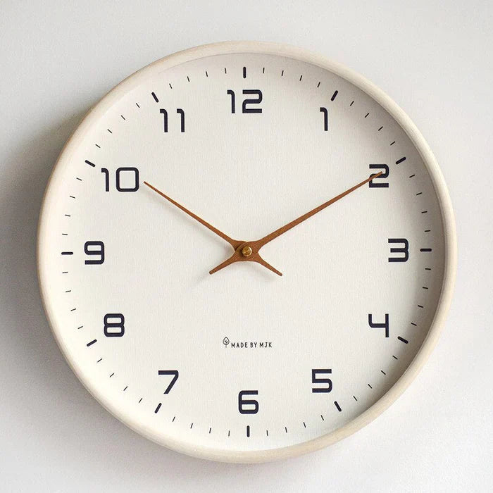 NordicTimber | Wooden Wall Clock with Natural Finish | Stylish Decor for Modern Interiors 4