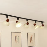 NordicWood | Elegant Adjustable Semi-Flush Mount Ceiling Light Fixture 10