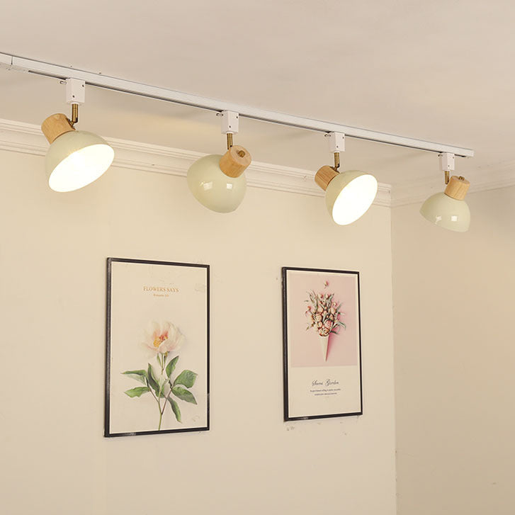 NordicWood | Elegant Adjustable Semi-Flush Mount Ceiling Light Fixture 13