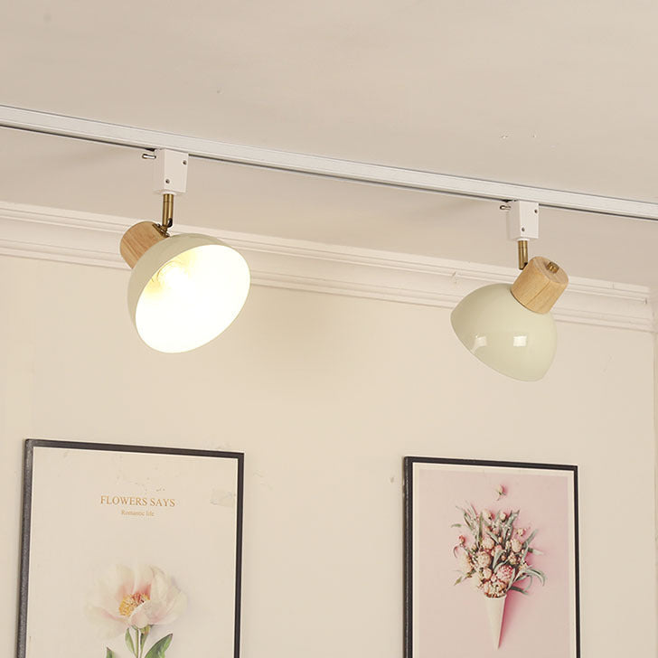 NordicWood | Elegant Adjustable Semi-Flush Mount Ceiling Light Fixture 5