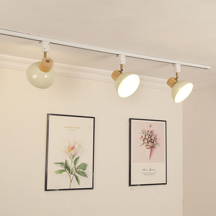 NordicWood | Elegant Adjustable Semi-Flush Mount Ceiling Light Fixture 9