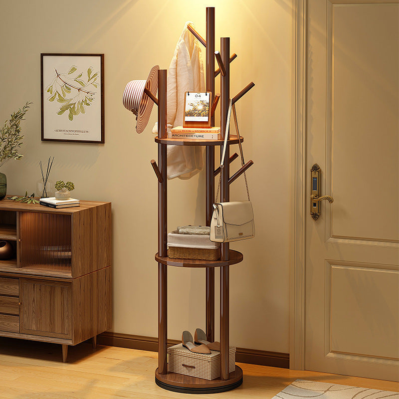 NordicWood | Elegant Minimalist Solid Pine Swivel Hall Tree Stand 9