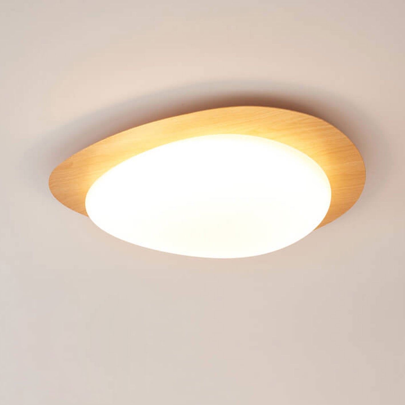 NordicWood | Modern Elegant LED Flush Mount Ceiling Light Fixture 0