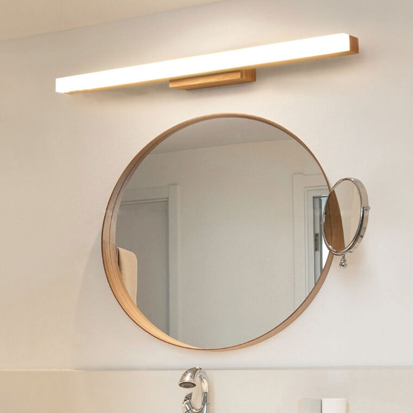 NordicWood | Sleek Minimalist LED Wall Sconce Light Fixture 10