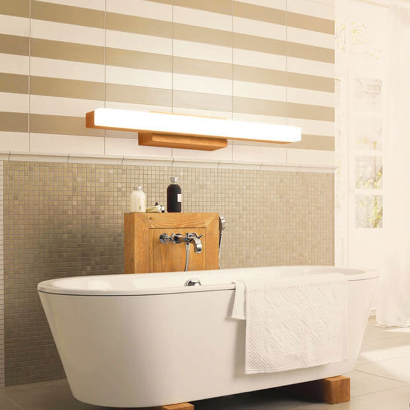 NordicWood | Sleek Minimalist LED Wall Sconce Light Fixture 9