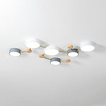 NordicWood | Sleek Modern Flush Mount Ceiling Light Fixture 5