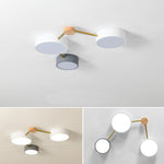 NordicWood | Sleek Modern Flush Mount Ceiling Light Fixture 9