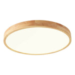 NordicWood | Sleek Ultra-Thin LED Flush Mount Ceiling Light Fixture 8