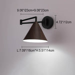 NordicWood | Stylish Minimalist Iron Wall Sconce Light for Modern Spaces 4