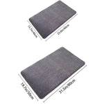 Nordic Bath Mat | Ultra Absorbent Shower Mat with Anti-Slip Design | Soft Velvet for Comfort 3