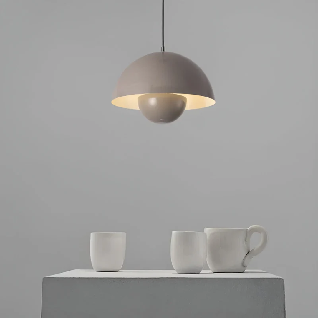 Nordic Blossom | Scandinavian Pendant Lighting with Adjustable Height | Modern Design for Cozy Kitchen Ambiance 6