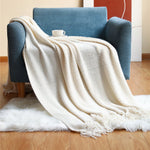 Nordic Collection | Chunky Knit Throw Blanket with Luxurious Softness | Cozy Design for Year-Round Comfort 6