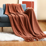 Nordic Knitted Blanket | Soft & Cozy Throw for All Seasons | Perfect for Living Room and Bedroom 1