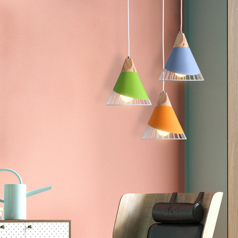Nordic Metal Wire Cage Pendant Lamp | Modern Design for Stylish Interiors 5