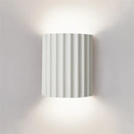 Nordic Modern Wall Lamp with Ribbed Design | Ambient Lighting for Stylish Interiors 0