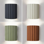 Nordic Modern Wall Lamp with Ribbed Design | Ambient Lighting for Stylish Interiors 1
