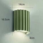 Nordic Modern Wall Lamp with Ribbed Design | Ambient Lighting for Stylish Interiors 5
