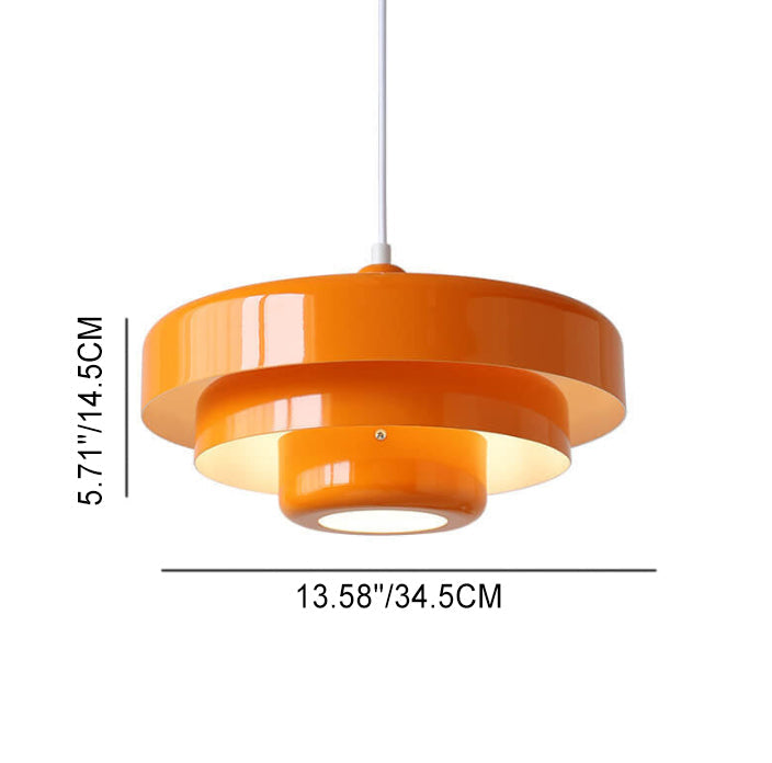 Nordica | Stylish Vintage Multi-Layered Round Kitchen Pendant Light 7