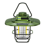 NostalgiaGlow | Retro LED Camping Lantern with Rechargeable Battery | Stylish Design for Outdoor Adventures 0