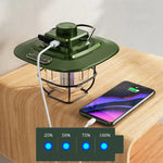 NostalgiaGlow | Retro LED Camping Lantern with Rechargeable Battery | Stylish Design for Outdoor Adventures 5