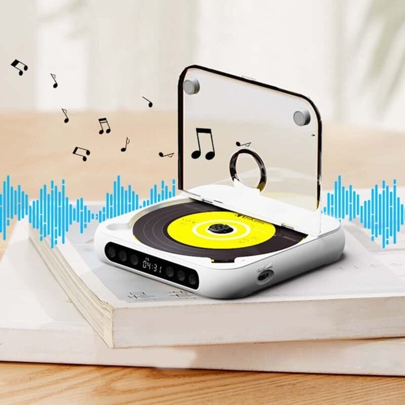 Noxord | Portable CD Player with Bluetooth & Long-lasting Battery Life | Compact Design for Music Lovers 7