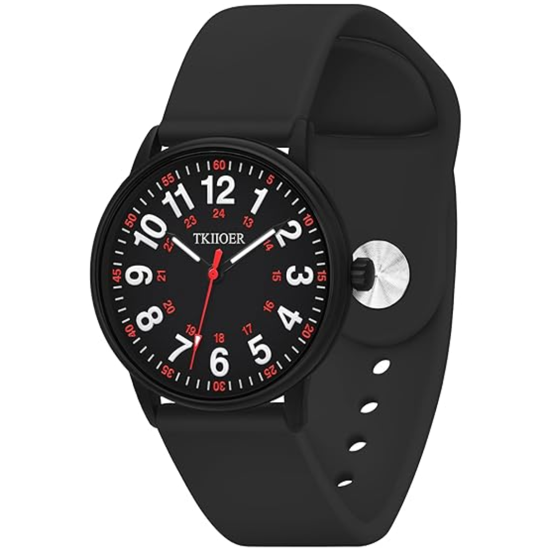 Nurse Watch with Second Hand & Luminous Dial | Waterproof Design for Accurate Timekeeping 11
