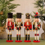 NutcrackerJoy | Wooden Nutcracker Soldier Decoration with Timeless Design | Festive Christmas Decor for Holiday Cheer 3