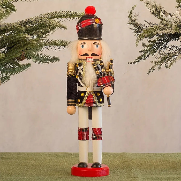 NutcrackerJoy | Wooden Nutcracker Soldier Decoration with Timeless Design | Festive Christmas Decor for Holiday Cheer 5