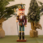 NutcrackerJoy | Wooden Nutcracker Soldier Decoration with Timeless Design | Festive Christmas Decor for Holiday Cheer 8