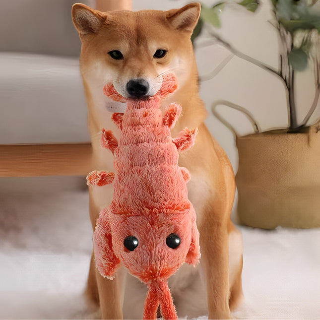 Interactive Dog Toys, Lobster Dog Toy with Realistic Texture